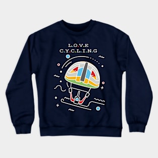 Love Cycling Crewneck Sweatshirt